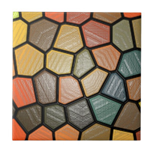 Stained Plastic Effect Tile