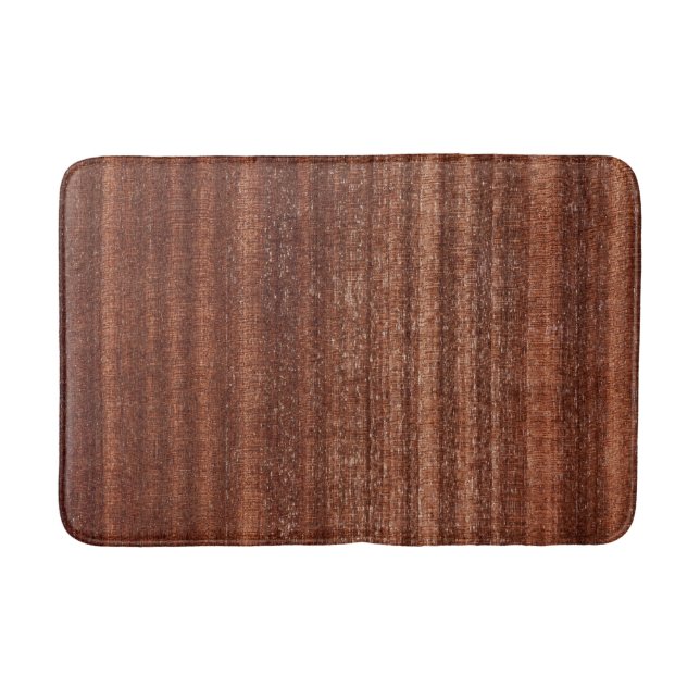 Stained Wood Bath Mat (Front)