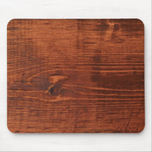 Stained Wood Look Mousepad