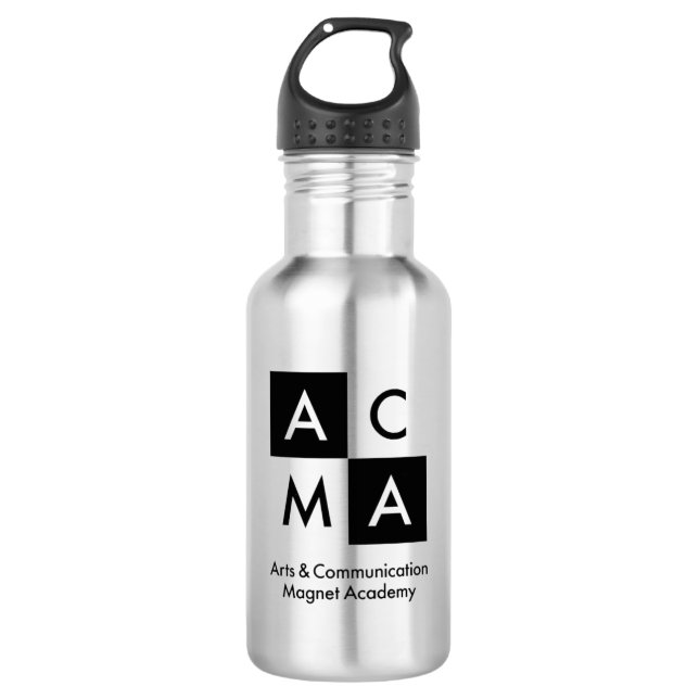 Stainless Steel ACMA Water Bottle (Front)
