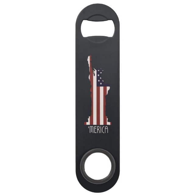 Stainless Steel Bottle Opener (Front)