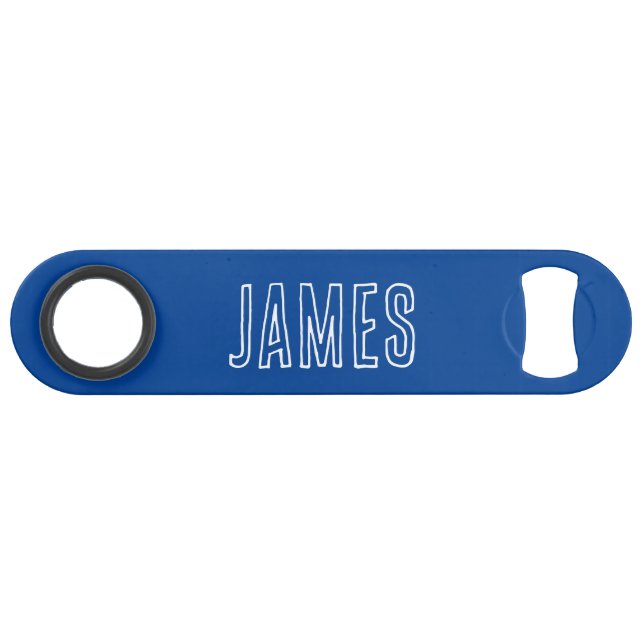 Stainless Steel Bottle Opener (Front (Horizontal))