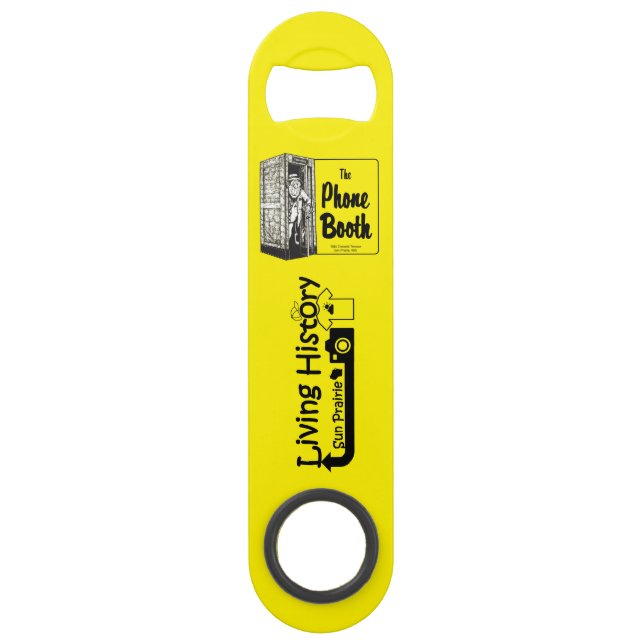 Stainless Steel Bottle Opener (Front)