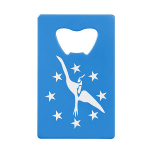 Stainless Steel Bottle Opener Corpus Christi flag