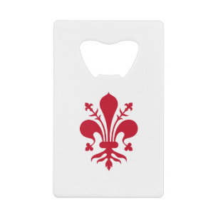 Stainless Steel Bottle Opener flag of Florence