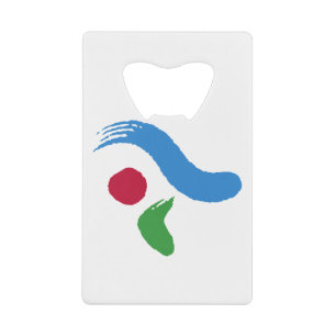 Stainless Steel Bottle Opener flag of Seoul