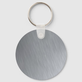Stainless steel texture with lighting highlights key ring