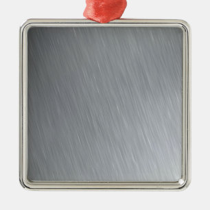 Stainless steel texture with lighting highlights metal tree decoration