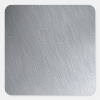 Stainless steel texture with lighting highlights square sticker