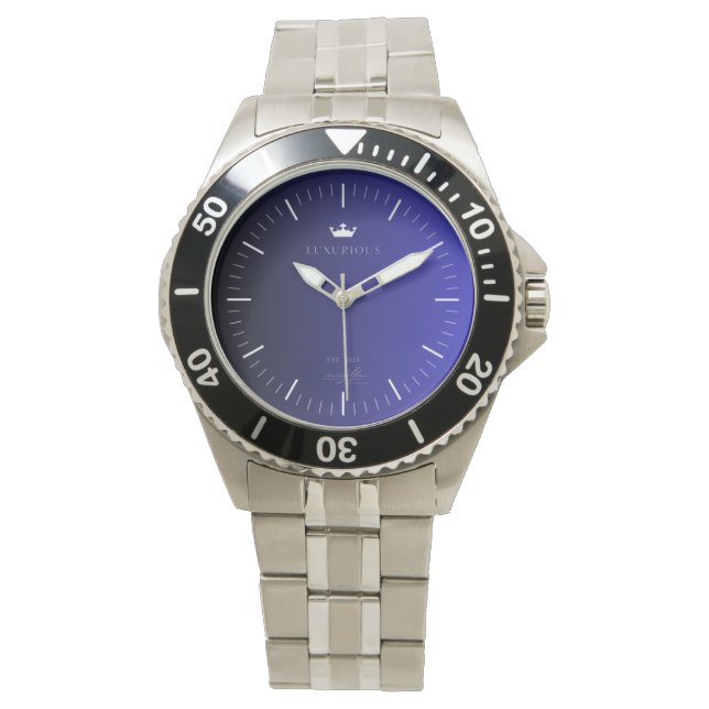 Stainless Steel Watch by Luxurious  (Front)
