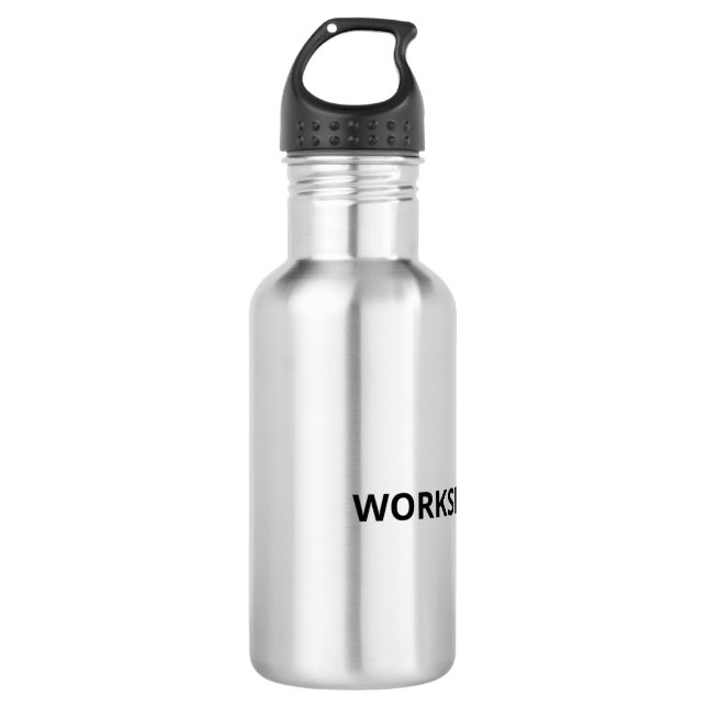 Stainless Steel Water Bottle (Front)