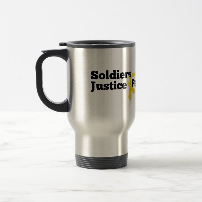 Stainless travel mug (Left)