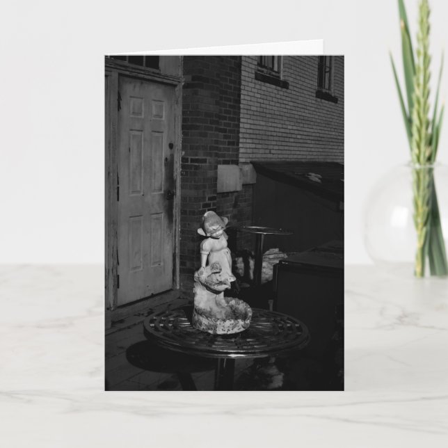 "Stains of Better Days" Birthday Card (Front)