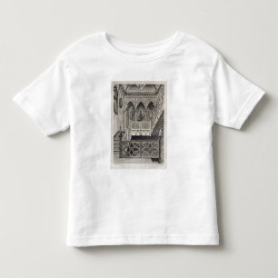 Staircase at Strawberry Hill, engraved by J. Newto Toddler T-Shirt