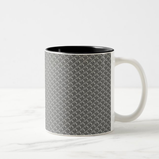 Staircase in Stairs pattern Two-Tone Coffee Mug (Right)