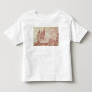 Staircase in the gardens of Villa d'Est Toddler T-Shirt
