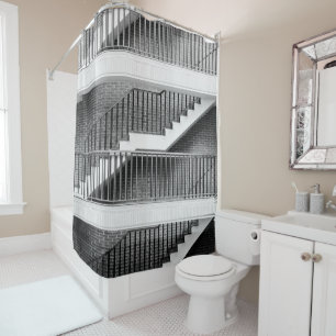 Staircase Shower Curtain