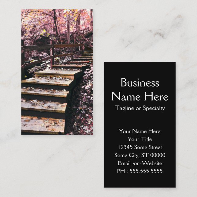 stairs dreamscape business card (Front/Back)