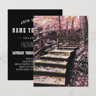 stairs dreamscape invitation