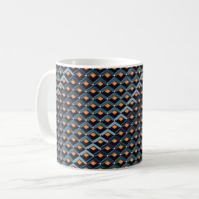 Stairs in Stairs pattern Altona Coffee Mug (Front Left)
