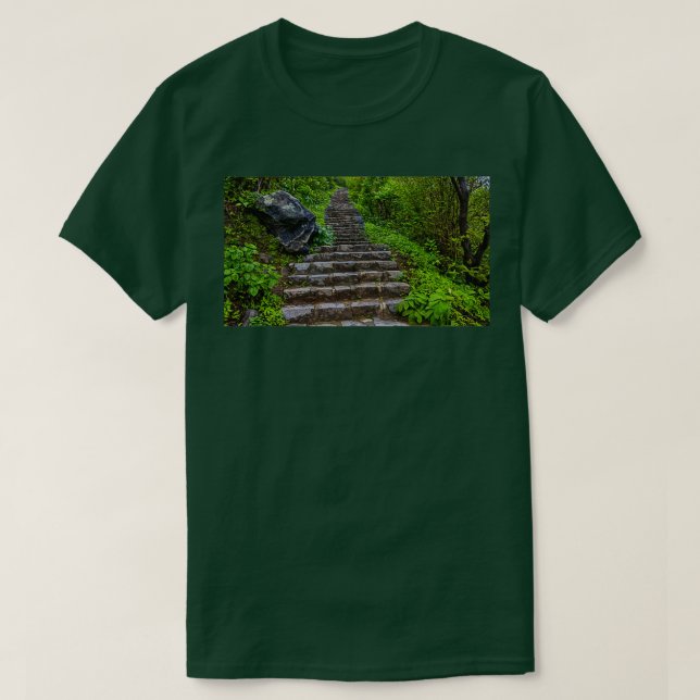 Stairs in the jungle T-Shirt (Design Front)