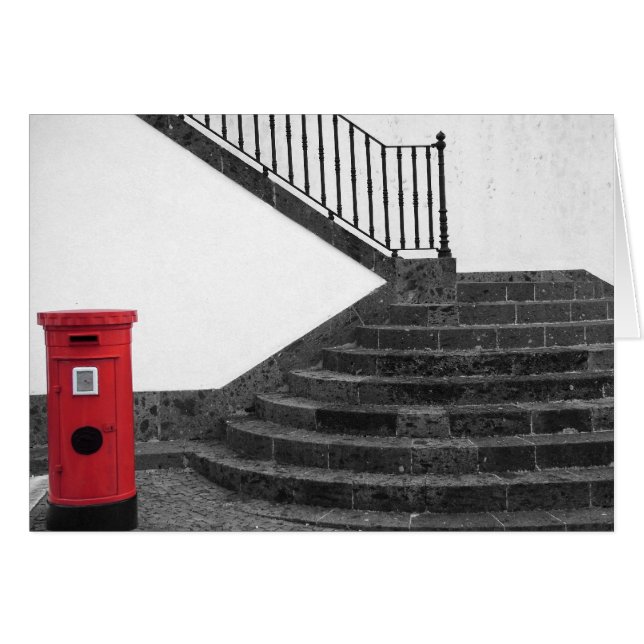Stairway and post box (Front Horizontal)