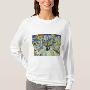 Stairway at Auvers 1890 by Vincent van Gogh T-Shirt