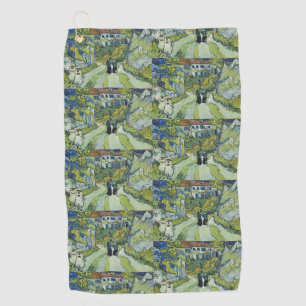 Stairway at Auvers by Vincent van Gogh Golf Towel