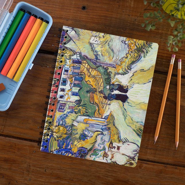 Stairway at Auvers by Vincent Van Gogh   Notebook (Creator Uploaded)