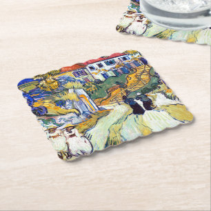 Stairway at Auvers by Vincent Van Gogh Paper Coaster