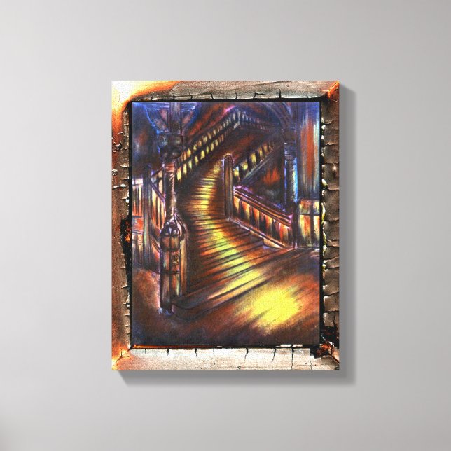 Stairway of Light Canvas Print (Front)