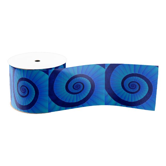 stairway to blue grosgrain ribbon (Spool)