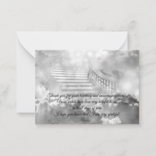stairway to heaven thank you card