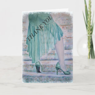 STAIRWAY TO ....THANK YOU CARD