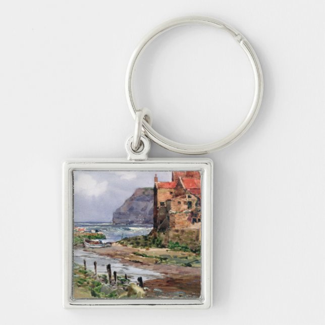 Staithes, c.1897-1918 key ring (Front)