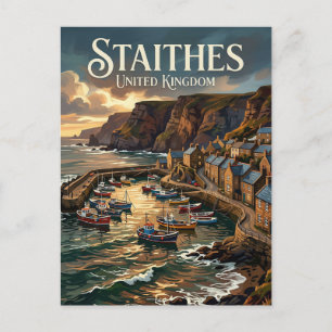 Staithes United Kingdom Postcard
