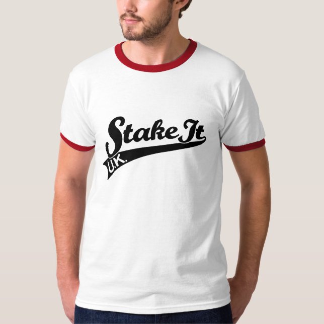 Stake It U.K. Ringer T-Shirt (Front)