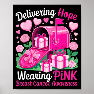stal Worker Breast Cancer Awareness October Wear Poster