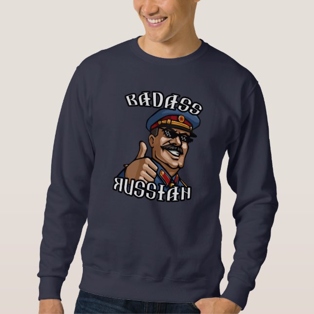 Stalin - Badass Russian Sweatshirt (Front)