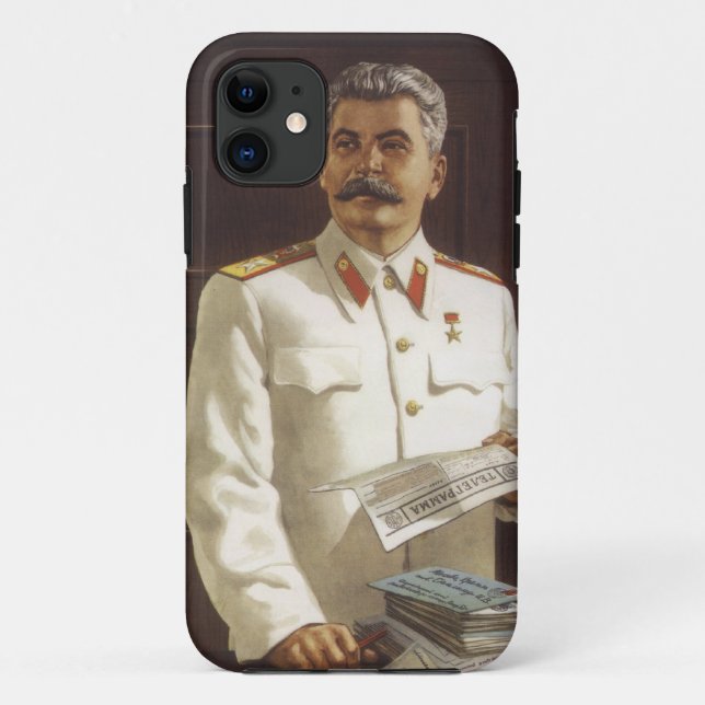 Stalin Case-Mate iPhone Case (Back)
