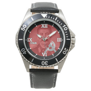 Stalin USSR Communist CCCP History Figure Watch