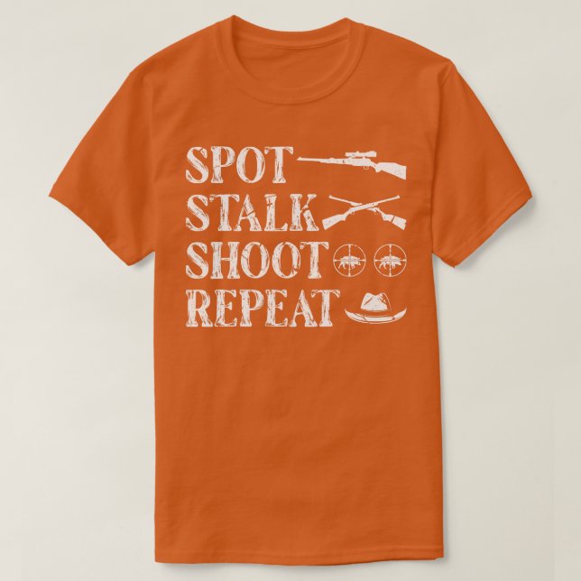 Stalk Boar Hunter Hog Hunting 1 T-Shirt (Design Front)