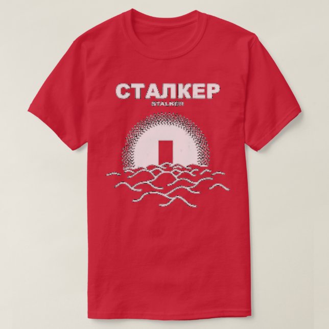 Stalker Tarkovsky  T-Shirt (Design Front)