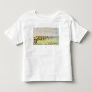 Stalking buffalo toddler T-Shirt