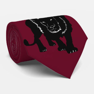 Stalking Lion Tie