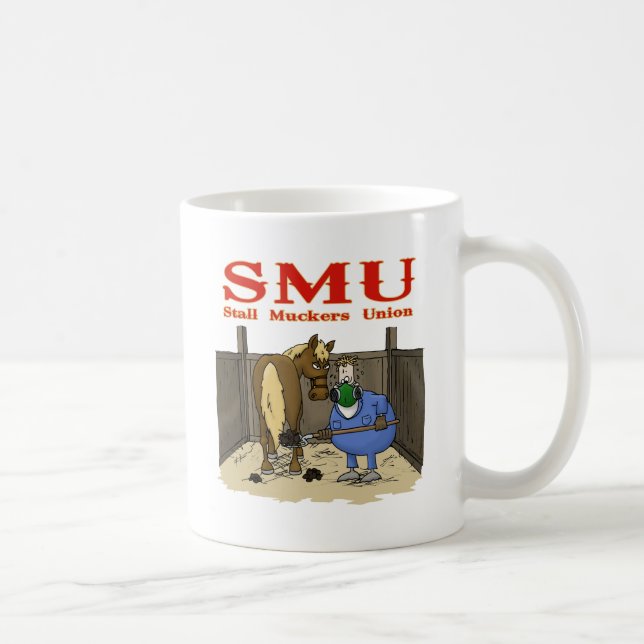Stall Muckers Union Coffee Mug (Right)