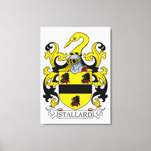 Stallard Coat of Arms Canvas Print