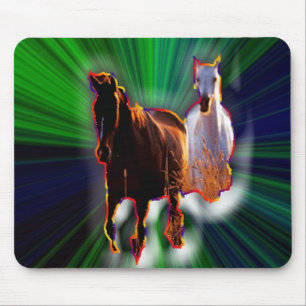 Stallion Horses Mouse Pad