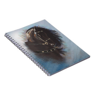 Stallion Portrait - Notebook