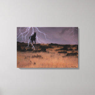 Stallion Voodoo Canvas Print